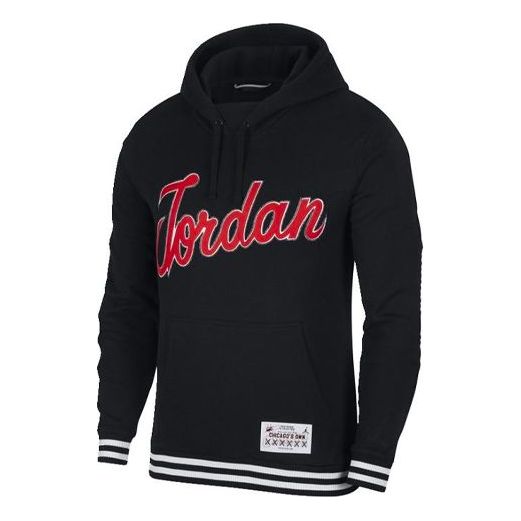 Mikina Jordan Jordan Sportswear Large Alphabet Hoodie Čierna | BQ5181-010
