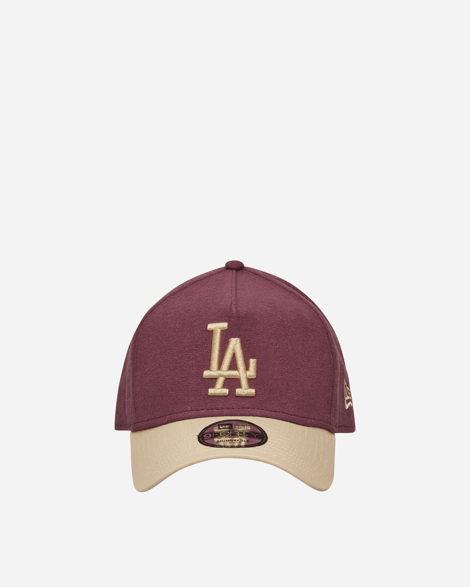 Šiltovka New Era LA Dodgers Moleskin Crown 9FORTY A-Frame Adjustable Cap Vínová | 60586795 MRN, 0