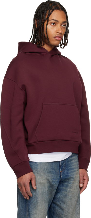 Mikina Givenchy Scuba Hoodie Vínová | BMJ0NP319T604, 1