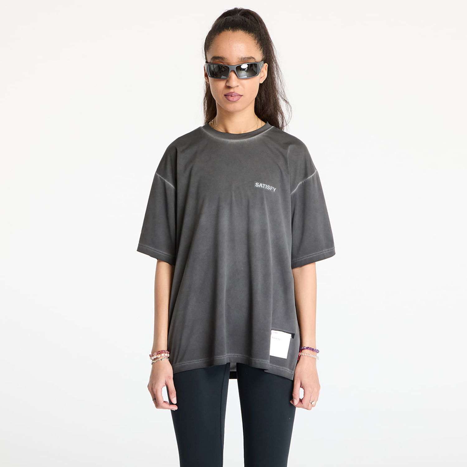 Tričko Satisfy Satisfy AuraLite T-Shirt Šedá | 11000-PB-SAB, 1