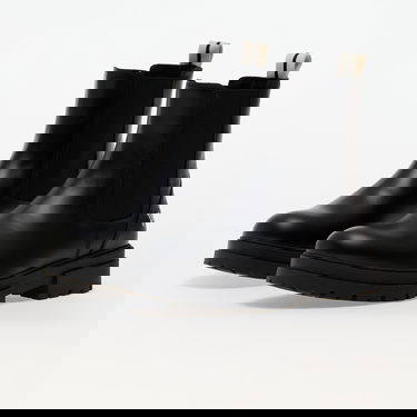 Tenisky a topánky Palm Angels Pa Chelsea Boot Black White Čierna | PBID001F24LEA0011001, 5