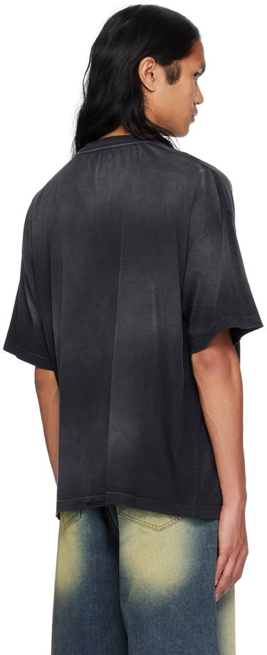 Tričko We11done Distressed T-Shirt Čierna | WD-TT2-24-742-U-BK, 2