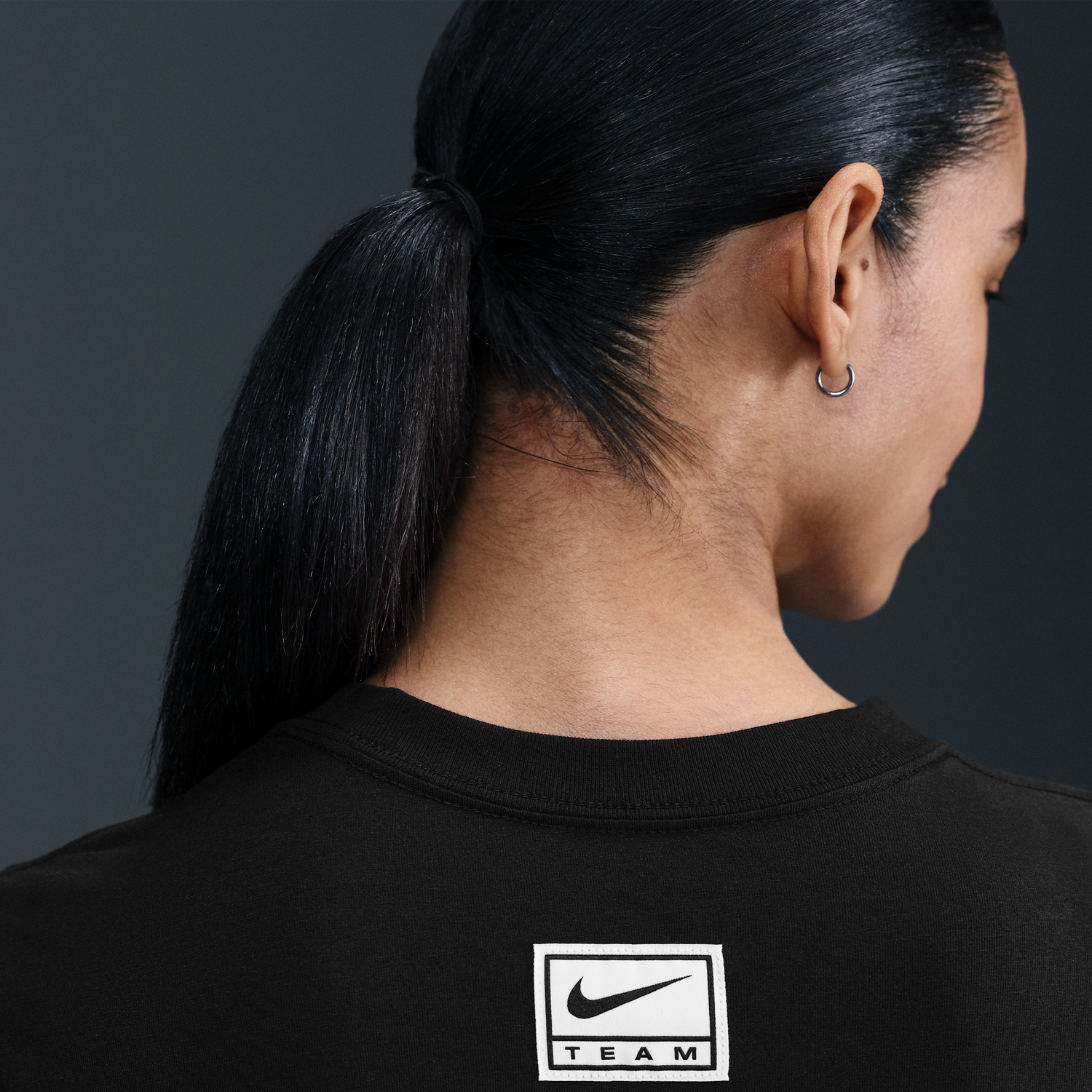 Crop Top Nike Sportswear Slim Fit Crop T-Shirt Čierna | HQ1709-010, 1