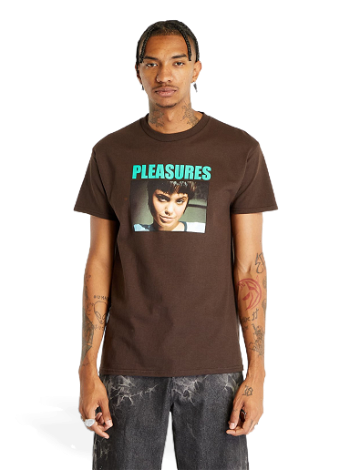 Pleasures Kate T-Shirt Brown P23F059 BROWN