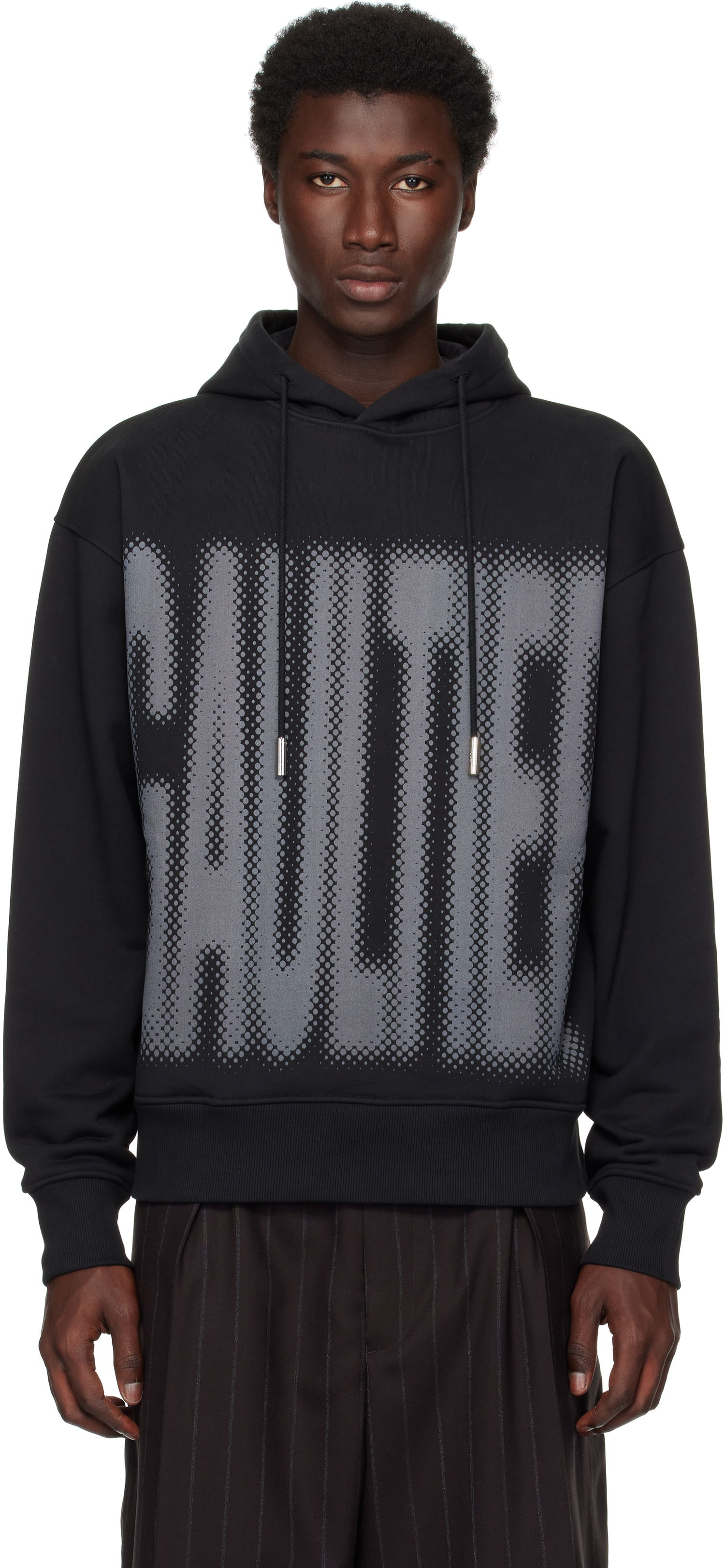 Mikina Jean Paul Gaultier Jean Paul Gaultier 'The Gaultier' Hoodie Čierna | 25/03-W-TO299-J003-0004, 0