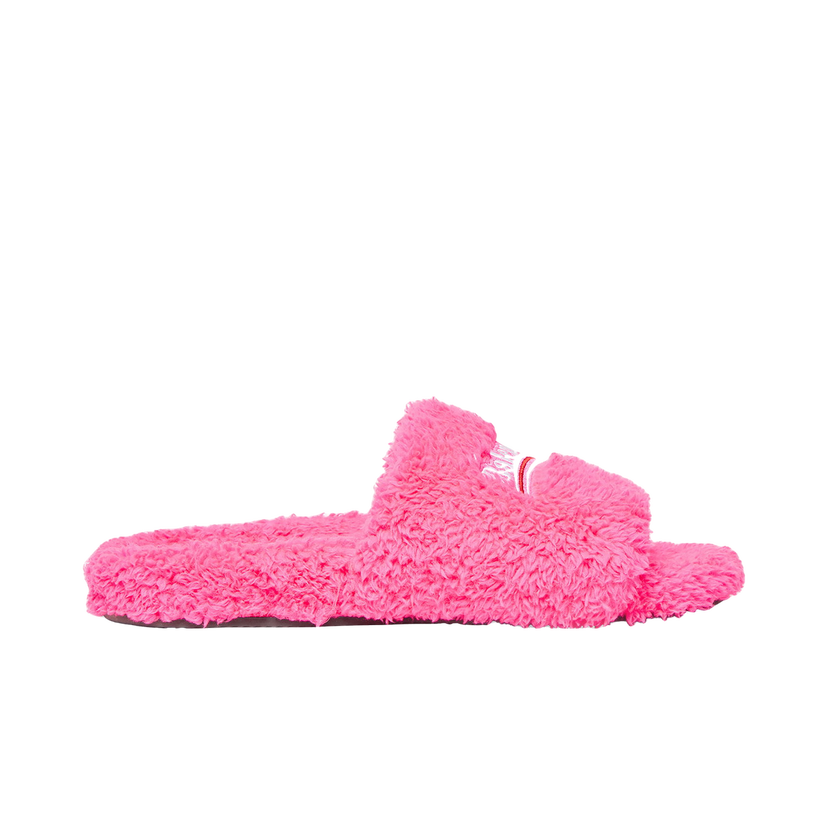 Tenisky a topánky Balenciaga Furry Slide "Pink" W Ružová | 654261WBDZ05096
