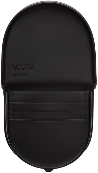 Taška cez rameno Loewe Loewe Small Heel Bag Čierna | 109.54.T14, 2