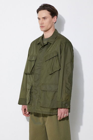 Bunda Engineered Garments Engineered Garments BDU Oversize Jacket Zelené | OR177.KD001, 3