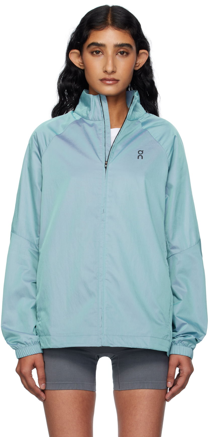 Vetrovka On Running Lightweight Full-Zip Court Jacket Tyrkysová | 1WF11143976