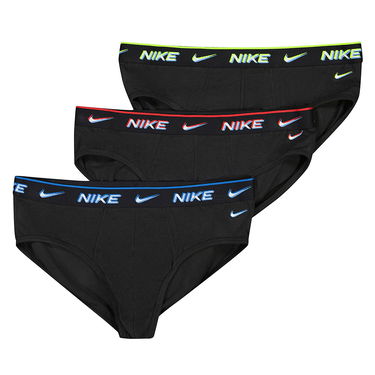Spodná bielizeň a ponožky Nike Everyday Briefs 3-pack Čierna | 0000KE1006, 1