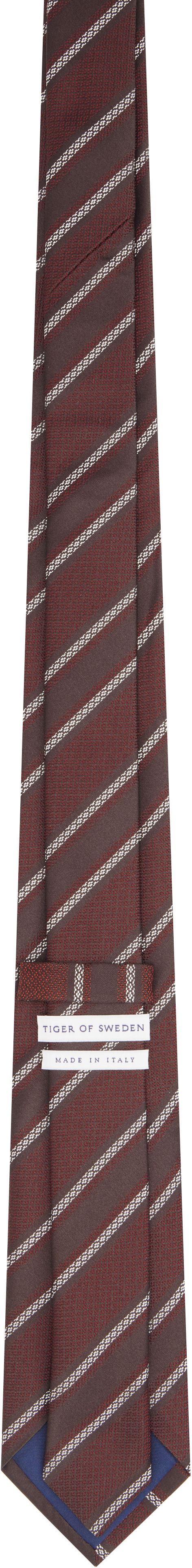 Šál Tiger of Sweden Tiger of Sweden Lineman Tie Hnedá | T72682001, 1