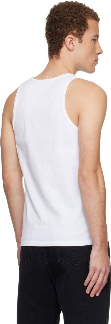 Tielko Givenchy Distressed Stamp Print Tank Top Biela | BM71NH3YSA100, 2