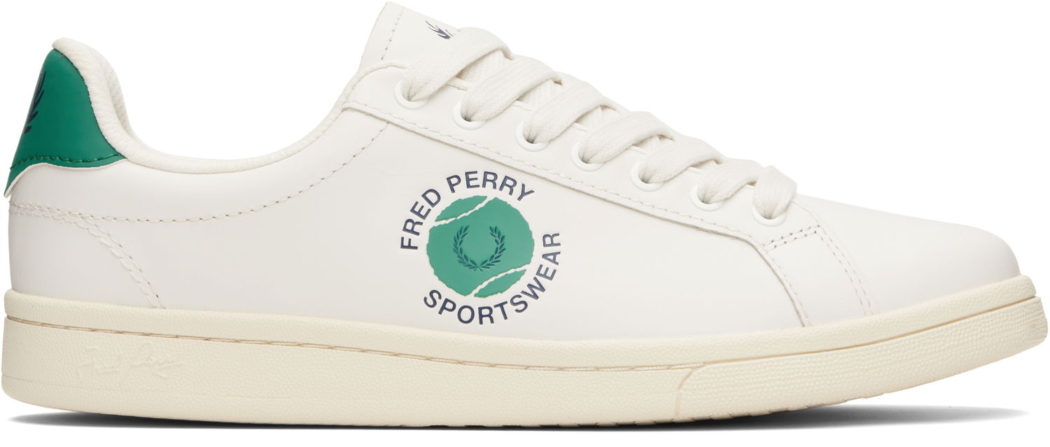 Tenisky a topánky Fred Perry Fred Perry B721 Tennis Biela | B9306, 0
