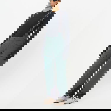 Nohavice Salomon Spectral Technical Ski Pants with Suspenders Zelené | LC2638100, 0
