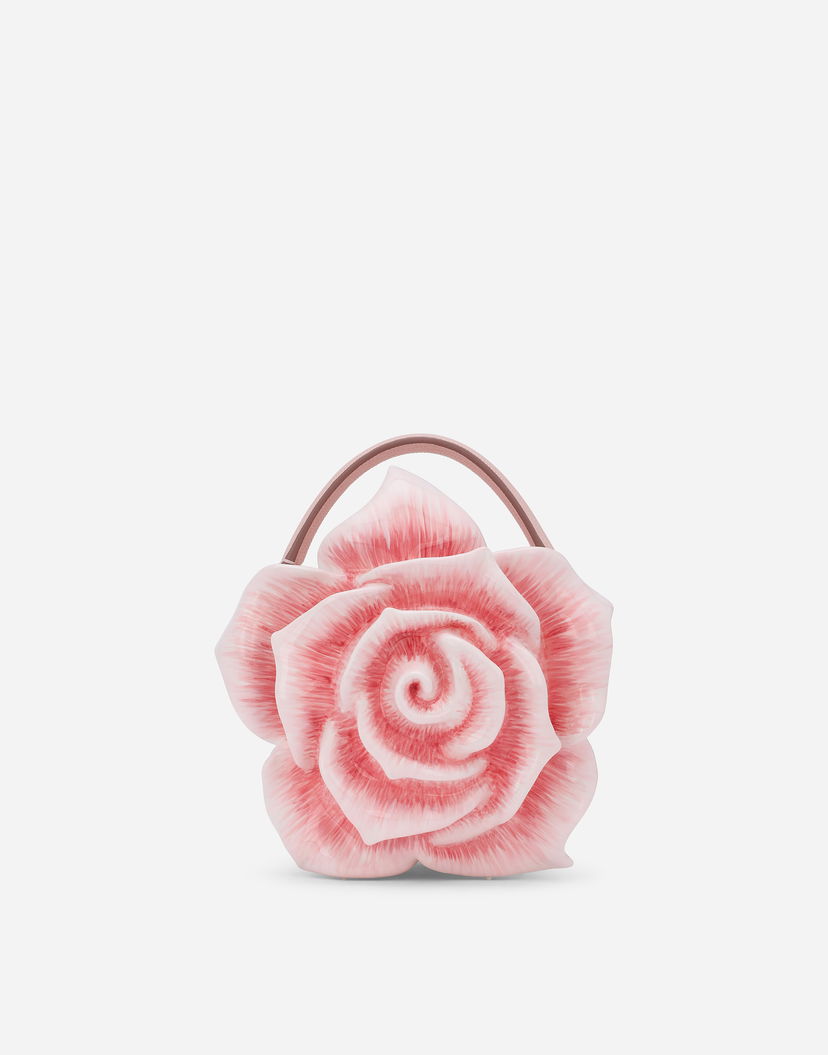 Kabelka Dolce & Gabbana Resin Rose-design Dolce Box Bag Ružová | BB7246AY9888B404