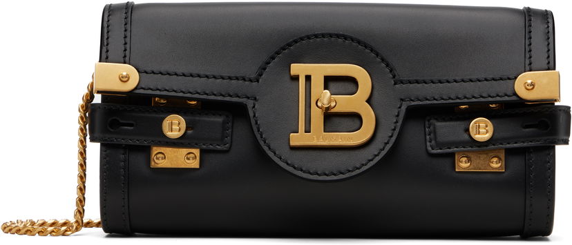 Taška cez rameno Balmain B-Buzz Pouch 23 Bag Čierna | GN1LE596LAVE