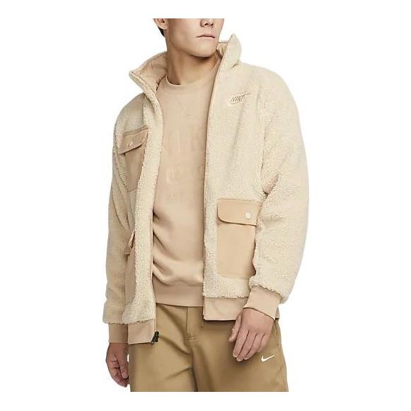Bunda Nike Sportswear Full-Zip Reversible Jacket Béžová | DZ4713-126, 0