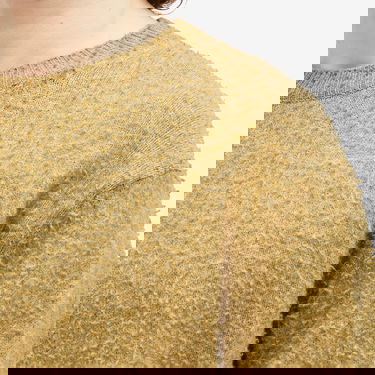 Sveter Maison Margiela Maison Margiela Crewneck Wool-Cotton Knit, Size Large Žltá | S50HL0033-M13108-725M, 5