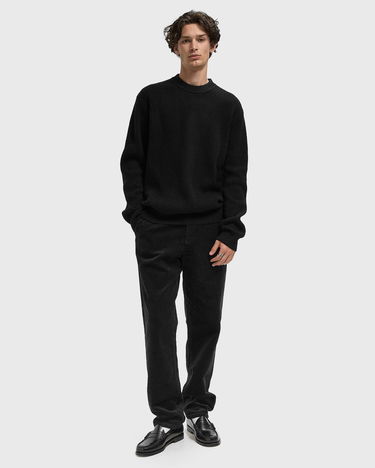 Sveter Les Deux Eddie Wool Rib Crewneck Knit Čierna | 1000471-100, 2