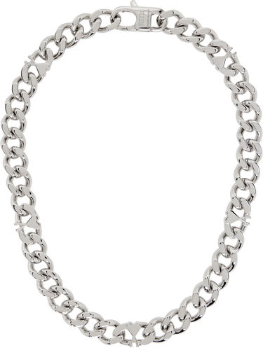 Náhrdelník AMI AMI Paris Ami de Coeur Silver-Tone Chain Necklace Metalická | UJW928.361, 0