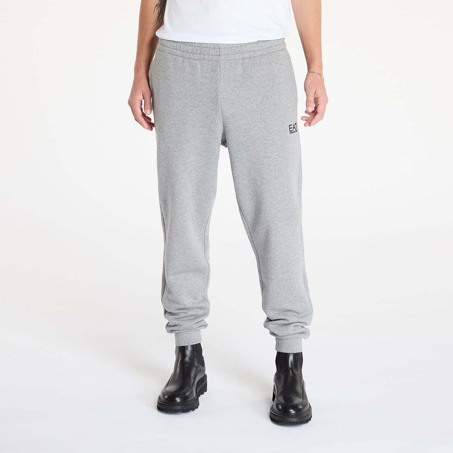 Tepláky Emporio Armani Sweatpants EA7 Trouser Med.Grey Mel M Šedá | 8NPP64PJVTZ3905, 0
