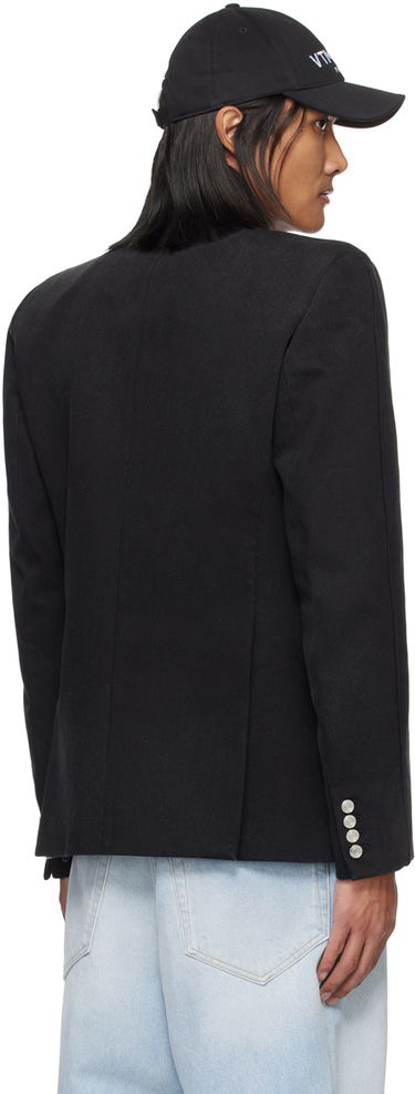 Bunda VETEMENTS VETEMENTS Tailored Double-Breasted Blazer Čierna | VL20JA580B, 2