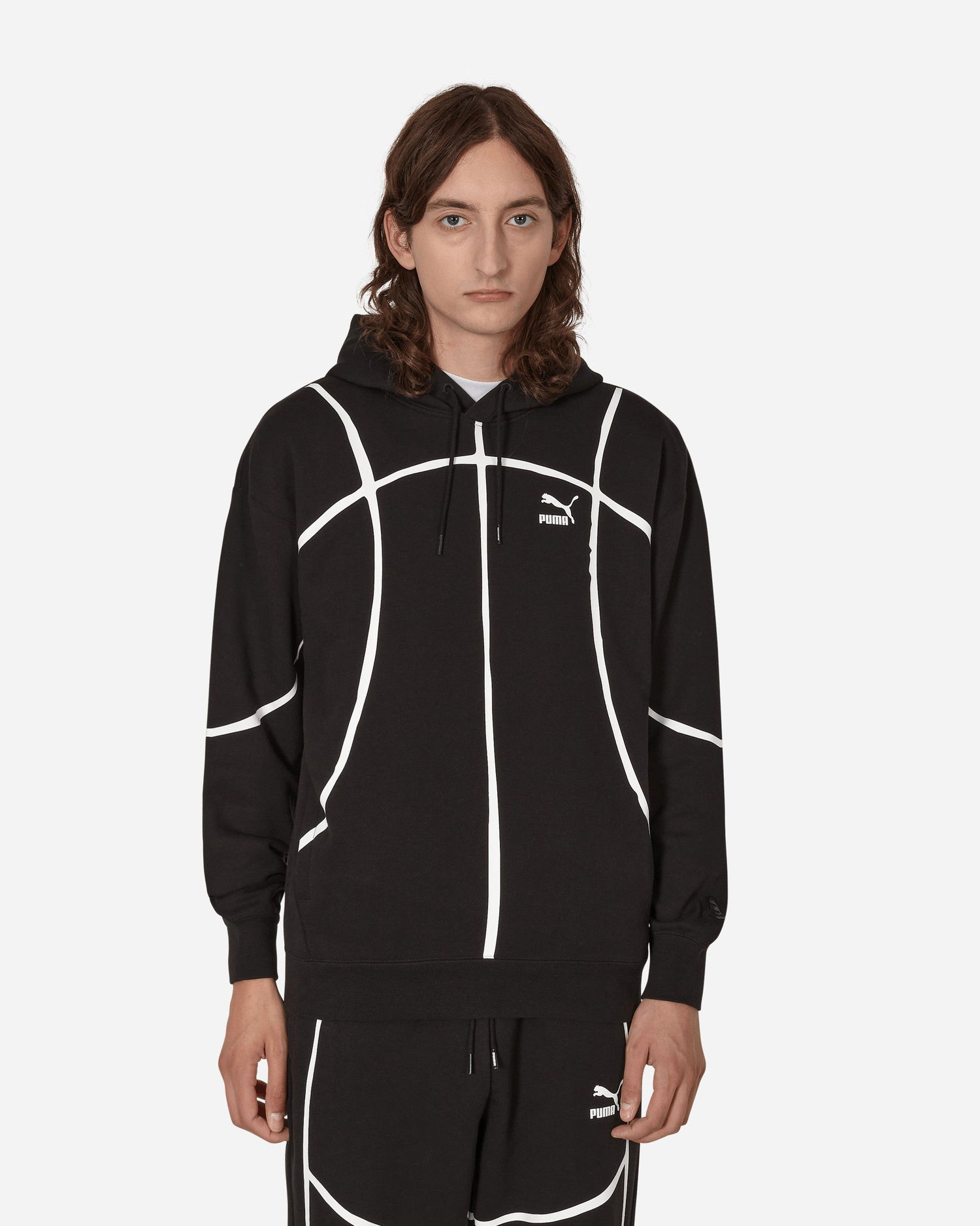 Mikina Puma Joshua Vides x Hooded Sweatshirt Čierna | 535433-01, 0