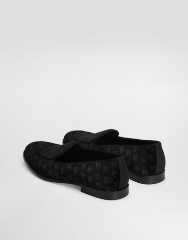 Doplnky Dolce & Gabbana Dolce & Gabbana Velvet Loafers Čierna | A50680A656980999, 2