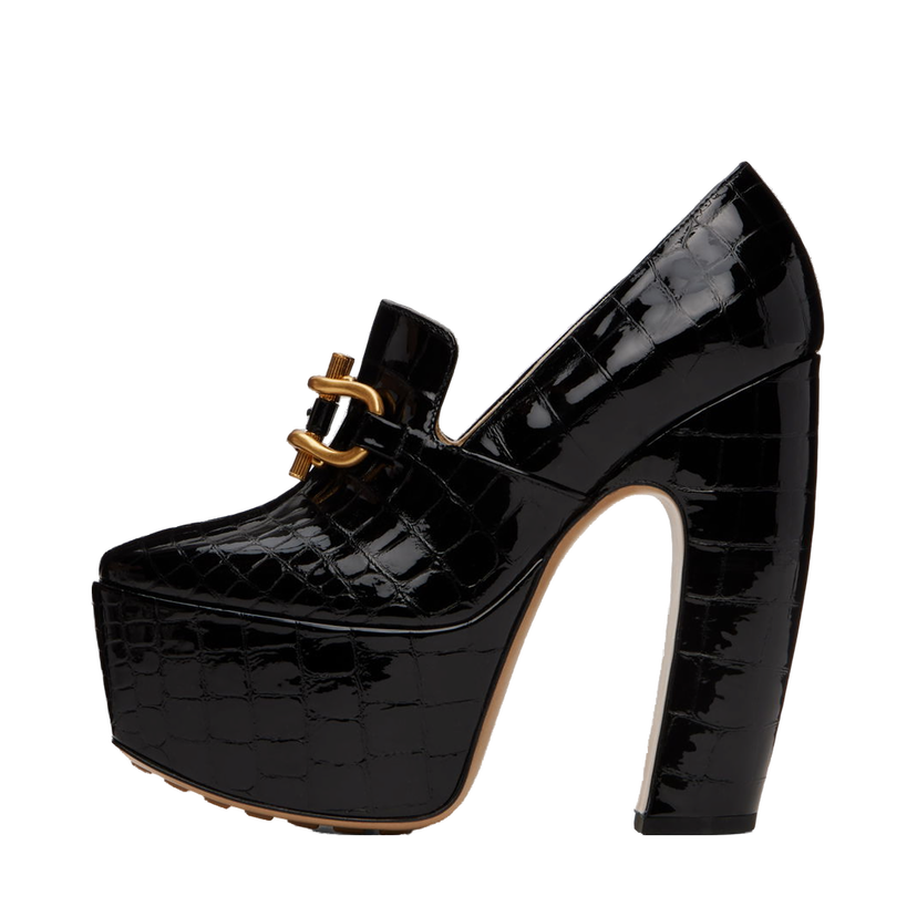 Tenisky a topánky Bottega Veneta Mostra Pump Heels "Black" Čierna | 729724 V2DW0