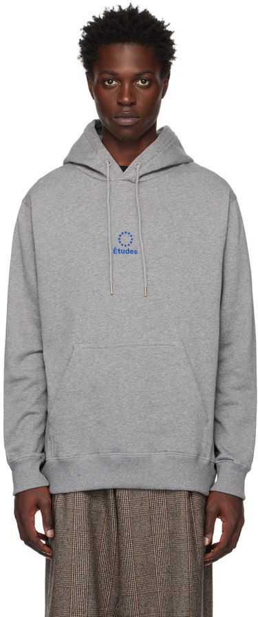Mikina Études Klein Logo Hoodie Šedá | H22MM252OC20GR, 0