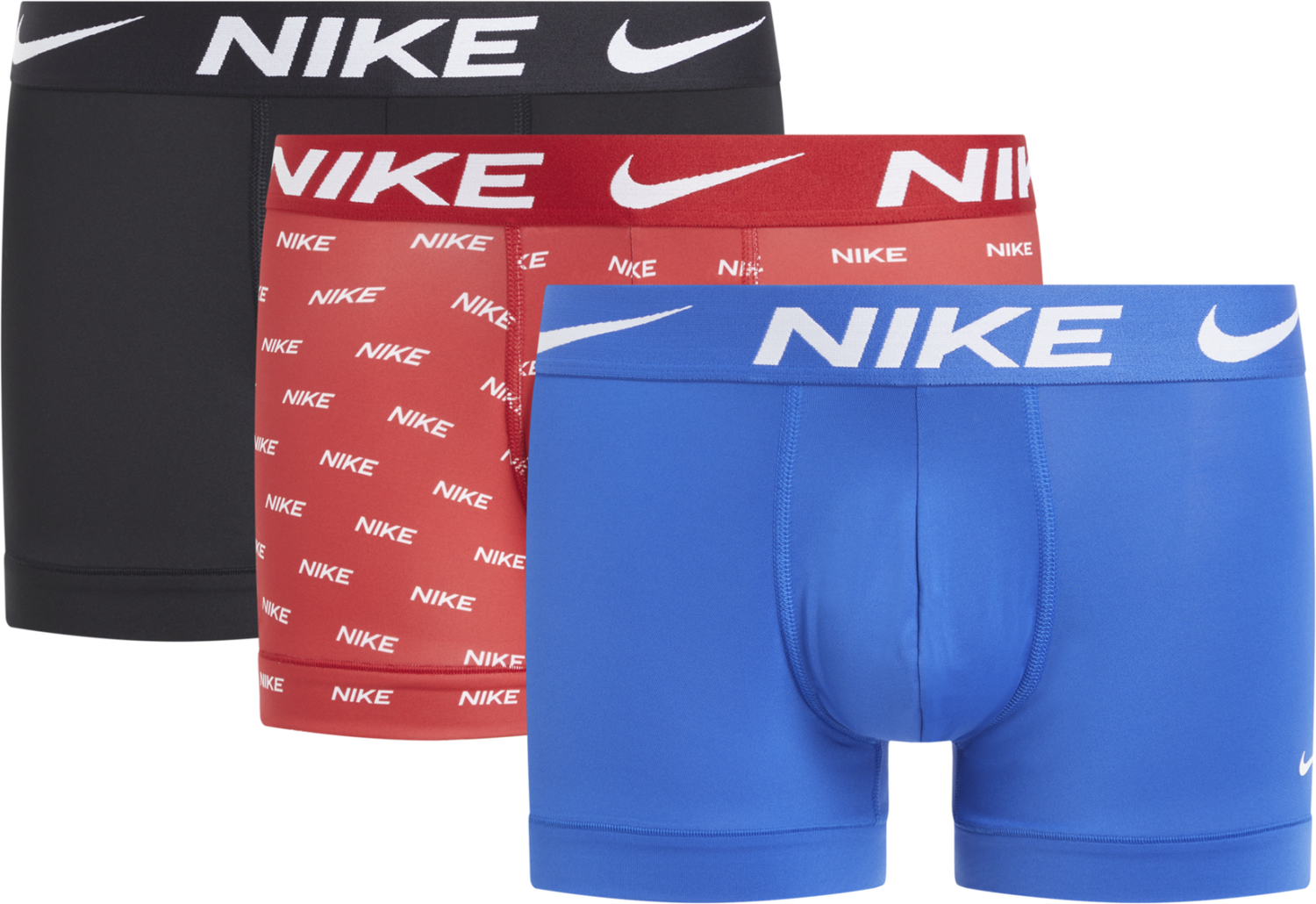 Boxerky Nike Dri-FIT Essential Micro Trunks (3-Pack) Modrá | 000PKE1156-TK8, 0