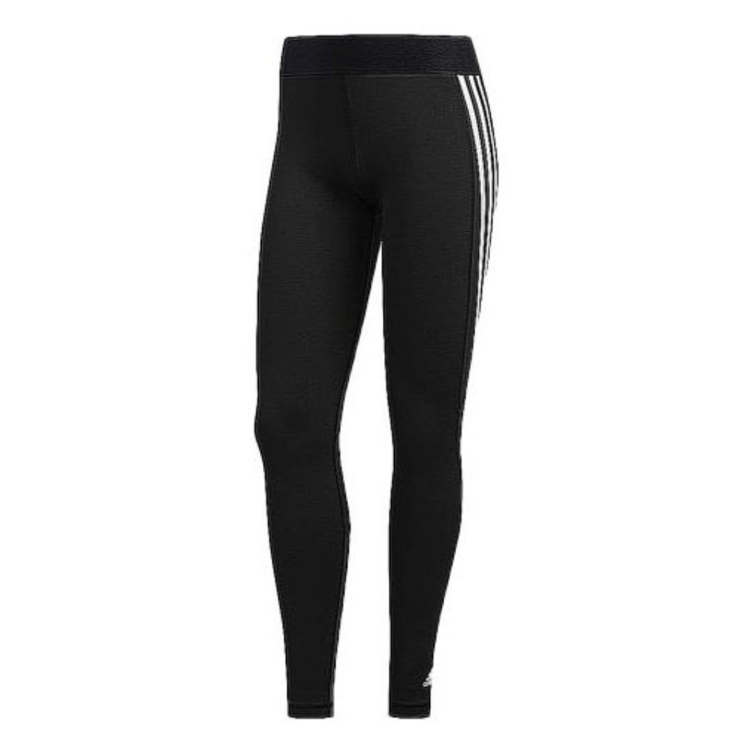Legíny adidas Originals Alphaskin 3-Stripes Long Training Leggings Čierna | FJ7173, 0