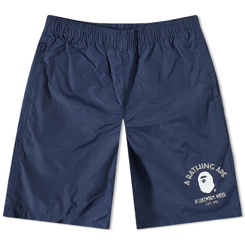 Šortky BAPE Nylon Beach Short Navy | 001SPI301005M-NVY