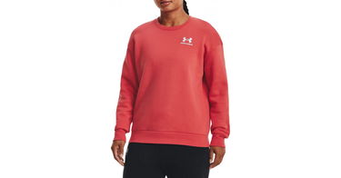 Mikina Under Armour Essential Fleece Crew Červená | 1373032-638, 1