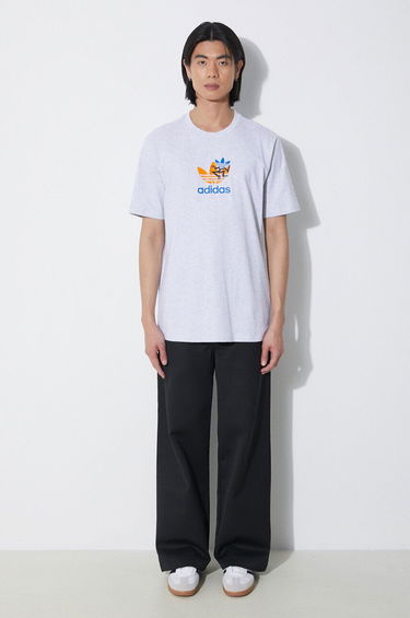 Tričko adidas Originals T-Shirt With Print Šedá | IS2912, 1