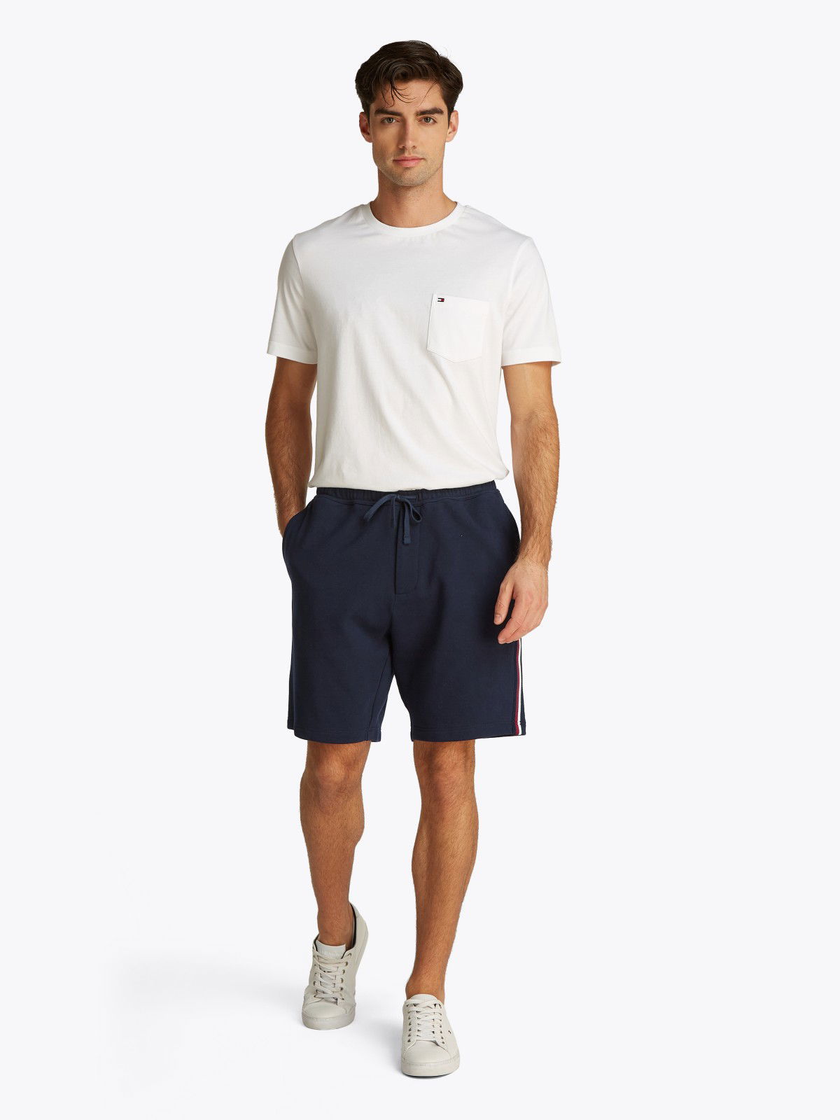 Šortky Tommy Hilfiger Tommy Hilfiger Sweat Shorts Navy | MW0MW39255DW5, 1