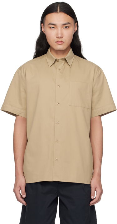 Košeľa A.P.C. Ross Short-Sleeve Shirt Béžová | COGZR-H12541, 0