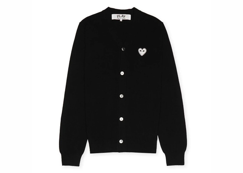 Sveter Comme des Garçons Play Knit Cardigan Čierna | P1N062-1