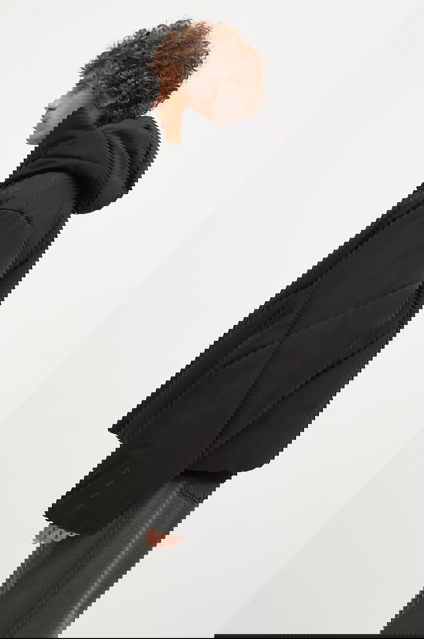 Prešívaná bunda A-COLD-WALL* Shiro Quilted Hooded Puffer Jacket Čierna | ACWMO261, 1