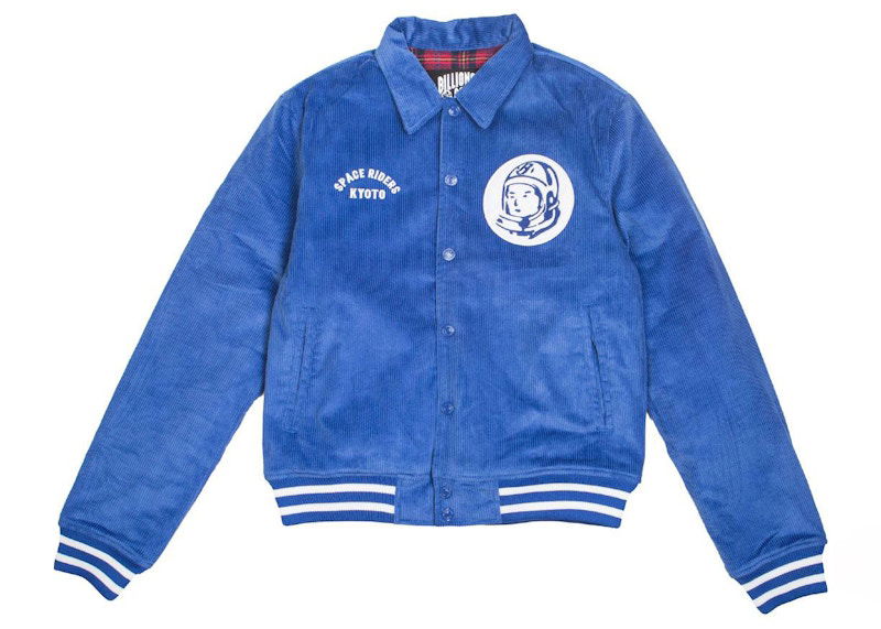 Bomber bunda BILLIONAIRE BOYS CLUB Billionaire Boys Club Pit Boys Corduroy Jacket Modrá | 8911404BLU