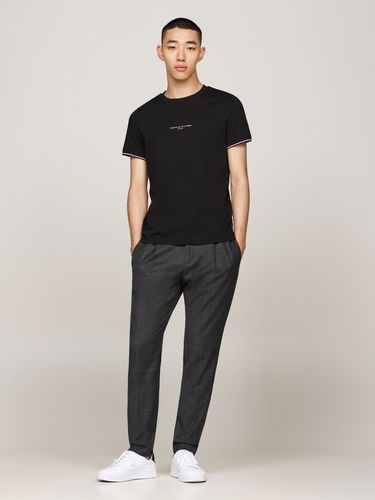 Tričko Tommy Hilfiger S/S T-Shirt Čierna | MW0MW32584BDS, 4