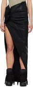 Rick Owens DRKSHDW Hollywood Soft Edfu Denim Maxi Skirt