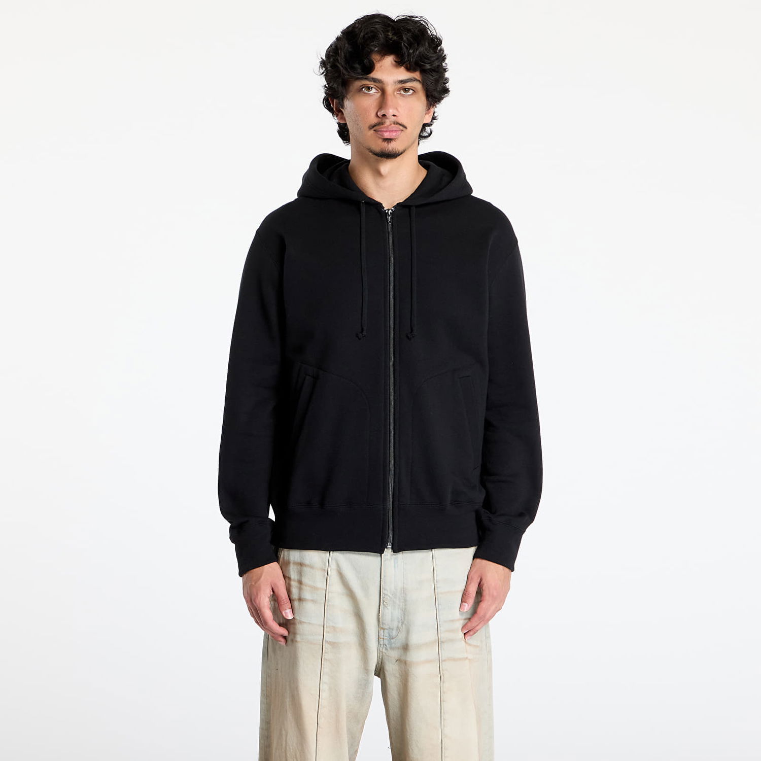 Mikina Comme des Garçons Comme des Garçons PLAY Full-Zip Hoodie Čierna | AX-T342 BLACK, 0