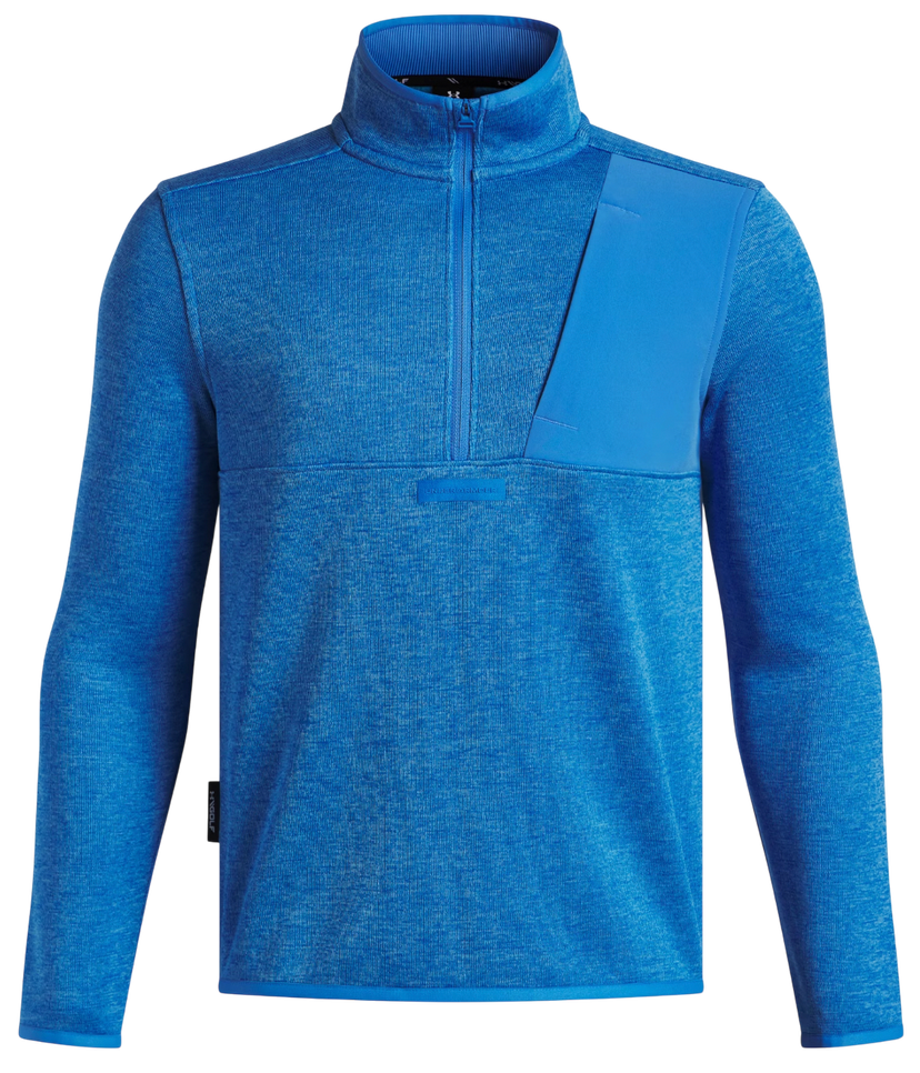 Sveter Under Armour Drive Hybrid Storm Quarter-Zip Pullover Modrá | 6008816-402