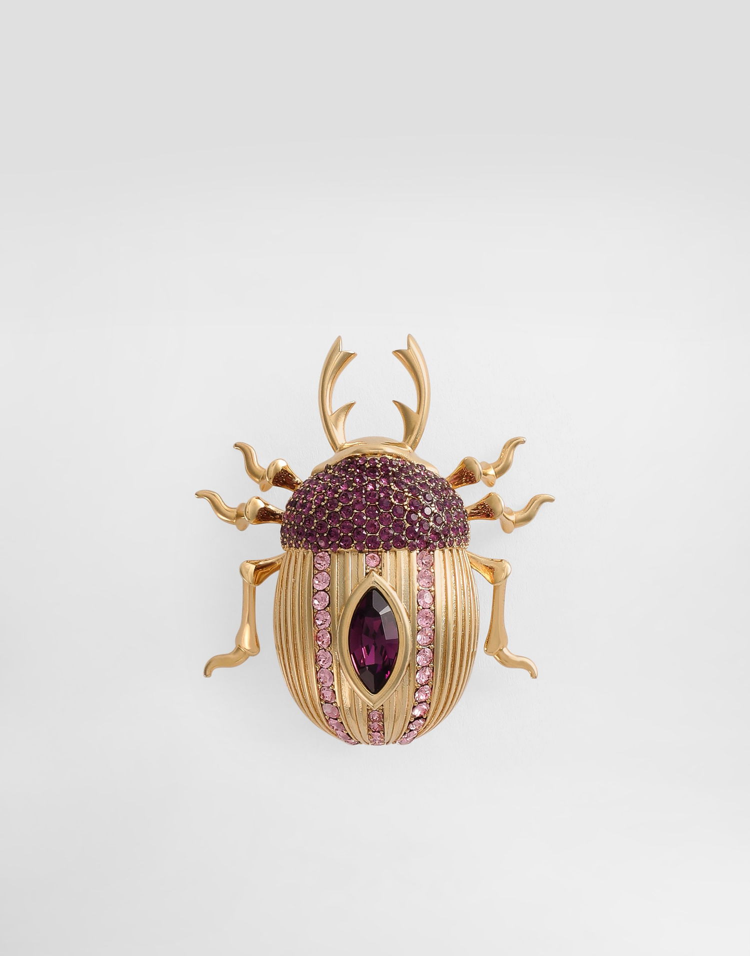 Spona Dolce & Gabbana Dolce & Gabbana Beetle-shaped Brooch With Rhinestones Rôznofarebný | WPR7A1W1111F0374, 0