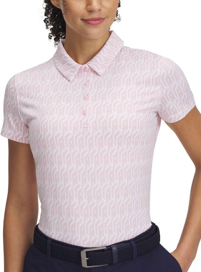 Polo tričko Under Armour Under Armour UA Playoff 3.0 Printed Golf Polo Ružová | 1387148-647, 0