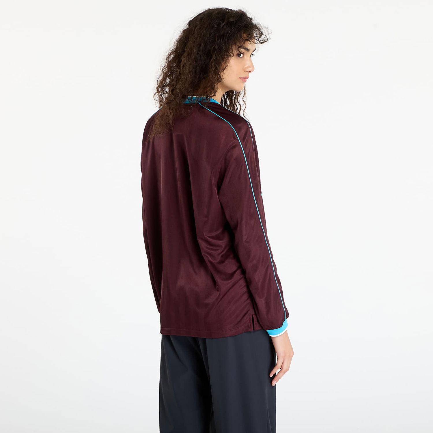 Dres Nike Nike Tričko W Nsw Ls Jersey Vínová | IM7452-652, 1