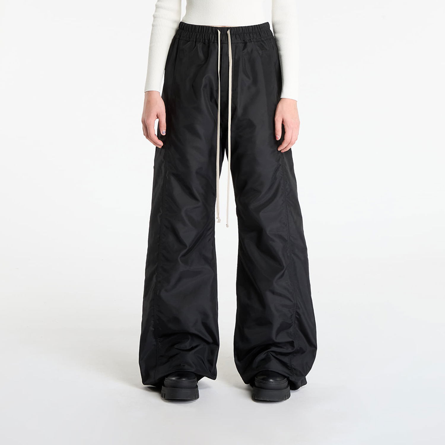 Nohavice Rick Owens Rick Owens DRKSHDW Pusher Pants Čierna | DU02E7393 NCV 09, 1