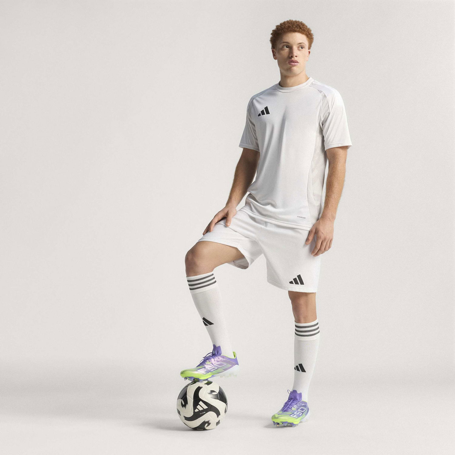 Tenisky a topánky adidas Performance F50+ Firm Ground Fialová | JS3211, 1
