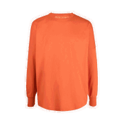 Long Sleeve Glitter Mock Neck Logo Tee